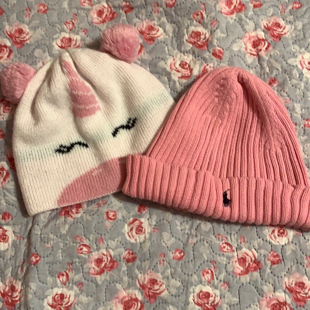 Ralph Lauren and Unicorn Hat from target